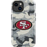 NFL San Francisco 49ers Camo iPhone 14 Plus Impact Case