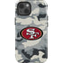 NFL San Francisco 49ers Camo iPhone 15 Impact Case