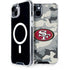 NFL San Francisco 49ers Camo iPhone 15 Plus MagSafe Case