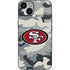 NFL San Francisco 49ers Camo iPhone 14 Plus Skin