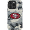 NFL San Francisco 49ers Camo iPhone 14 Pro Impact Case