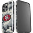 NFL San Francisco 49ers Camo iPhone 15 Pro Impact Case