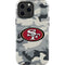 NFL San Francisco 49ers Camo iPhone 15 Pro Max Impact Case