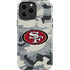 NFL San Francisco 49ers Camo iPhone 15 Pro Max Impact Case