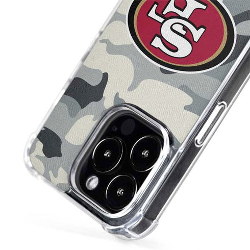 NFL San Francisco 49ers Camo iPhone 15 Pro Max MagSafe Case