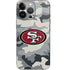 NFL San Francisco 49ers Camo iPhone 14 Pro Skin