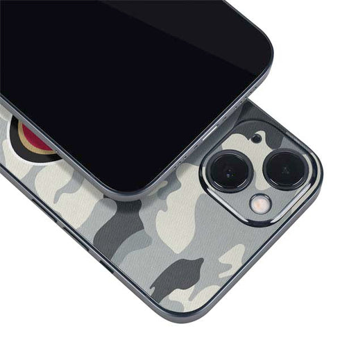 NFL San Francisco 49ers Camo iPhone 14 Skin