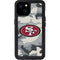NFL San Francisco 49ers Camo iPhone 15 Plus Waterproof Case