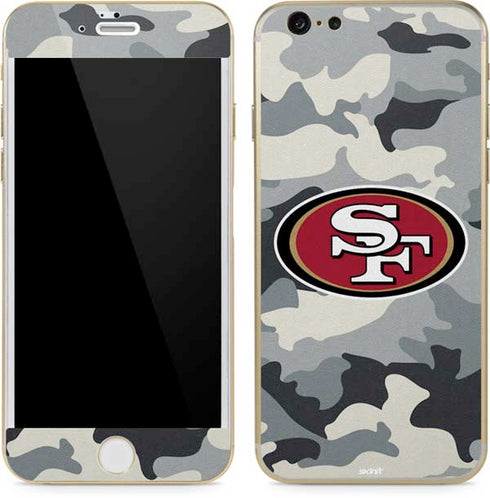 NFL San Francisco 49ers Camo iPhone 6/6s Skin