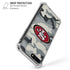 NFL San Francisco 49ers Camo iPhone 7/8 Plus Clear Case