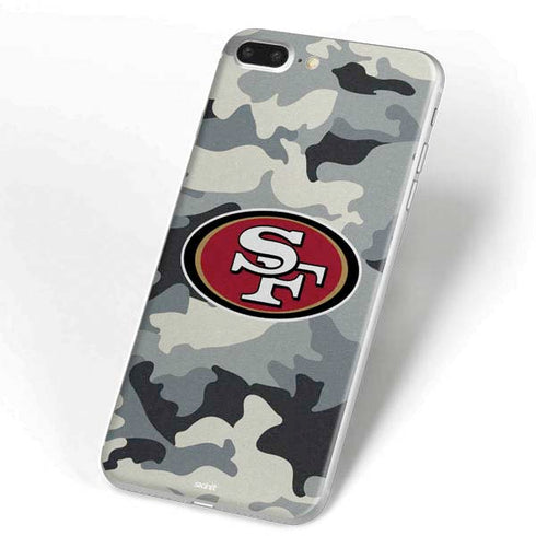 NFL San Francisco 49ers Camo iPhone 7 Plus Skin