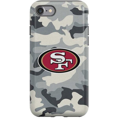 NFL San Francisco 49ers Camo iPhone SE (2nd & 3rd Gen) Pro Case