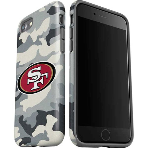 NFL San Francisco 49ers Camo iPhone SE (2nd & 3rd Gen) Pro Case