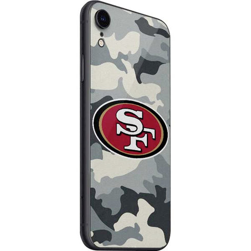NFL San Francisco 49ers Camo iPhone SE (2nd & 3rd Gen) Skin