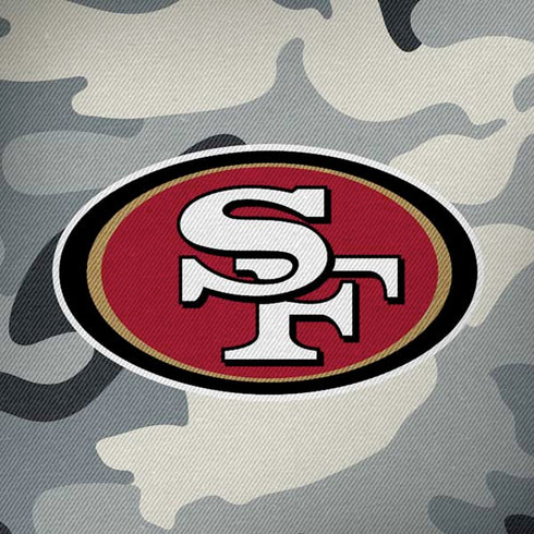 NFL San Francisco 49ers Camo iPhone X Skin