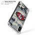 NFL San Francisco 49ers Camo iPhone X/XS Clear Case