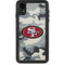 NFL San Francisco 49ers Camo iPhone XR Waterproof Case