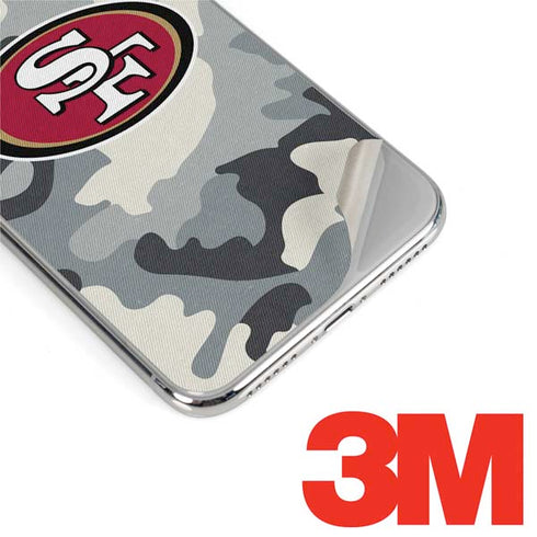 NFL San Francisco 49ers Camo iPhone XS Max Skin