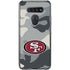 NFL San Francisco 49ers Camo LG K51/Q51 Clear Case