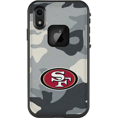 NFL San Francisco 49ers Camo LifeProof Fre iPhone Skin