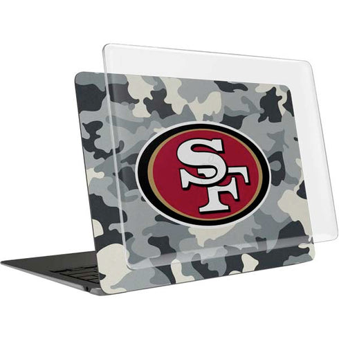 NFL San Francisco 49ers Camo MacBook Air 15in (2023-2025) Case plus Skin