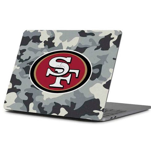 NFL San Francisco 49ers Camo Apple MacBook Pro 13-inch Skin