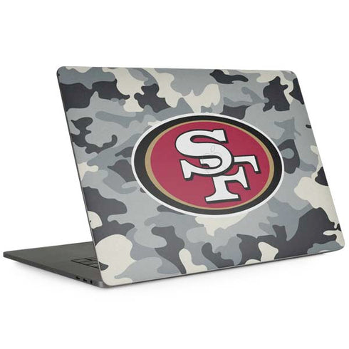 NFL San Francisco 49ers Camo Apple MacBook Pro 15-inch Skin