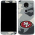 NFL San Francisco 49ers Camo Moto E5 Plus Skin