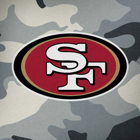 NFL San Francisco 49ers Camo Moto G6 Skin