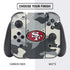 NFL San Francisco 49ers Camo Nintendo Switch Bundle Skin