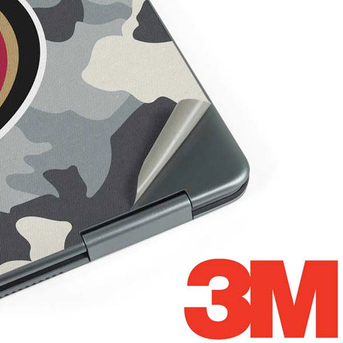 NFL San Francisco 49ers Camo Notebook 9 Pro 13in (2017) Skin