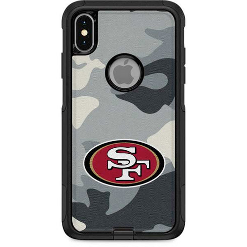 NFL San Francisco 49ers Camo Otterbox Commuter iPhone Skin