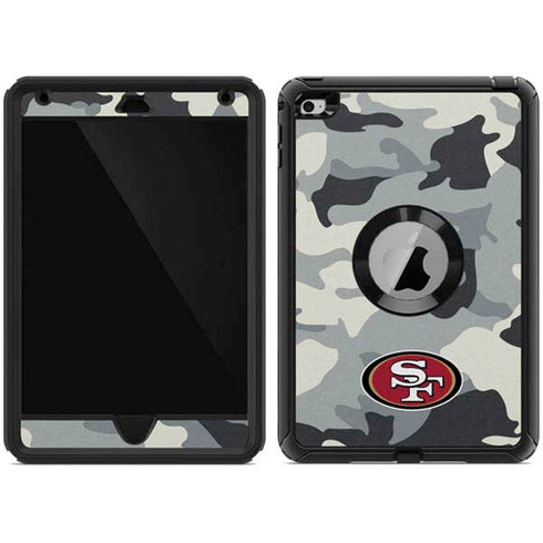 NFL San Francisco 49ers Camo Otterbox Defender iPad Skin