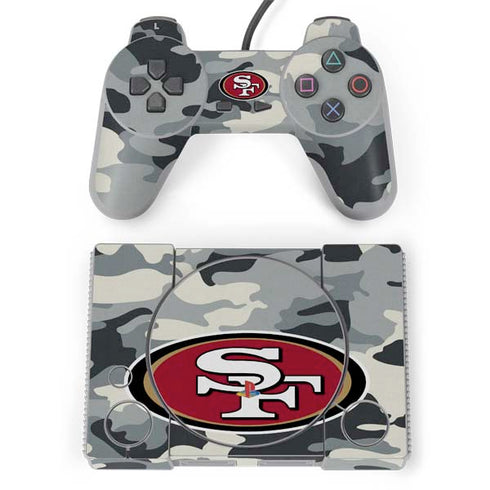 NFL San Francisco 49ers Camo PlayStation Classic Bundle Skin