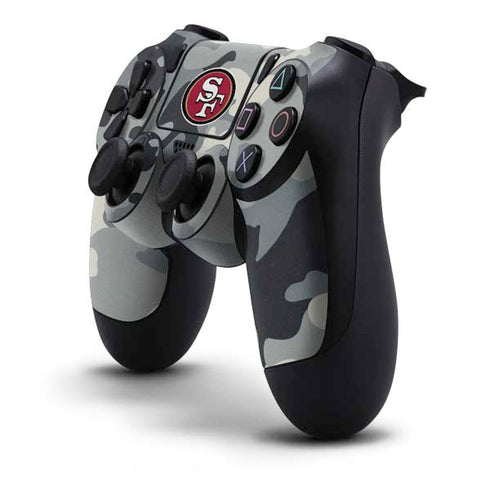 NFL San Francisco 49ers Camo PS4 Controller Skin