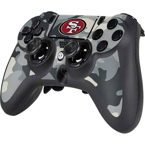 NFL San Francisco 49ers Camo PS4/PC SCUF Impact Controller Skin