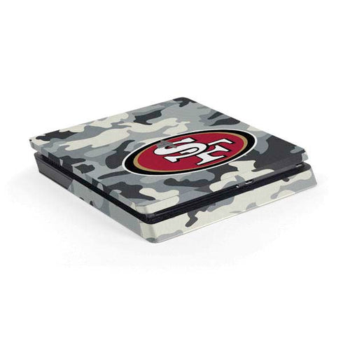 NFL San Francisco 49ers Camo PS4 Slim Skin