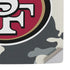 NFL San Francisco 49ers Camo PS5 Console Skin