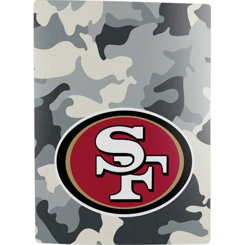 NFL San Francisco 49ers Camo PS5 Digital Edition Bundle Skin