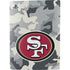 NFL San Francisco 49ers Camo PS5 Digital Edition Console Skin