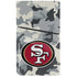 NFL San Francisco 49ers Camo PS5 Slim Disk Console Skin