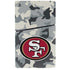 NFL San Francisco 49ers Camo PS5 Slim Digital Edition Console Skin
