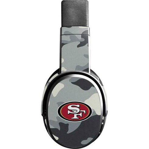 NFL San Francisco 49ers Camo Skullcandy Crusher Wireless Skin