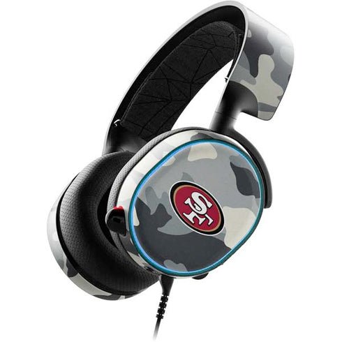 NFL San Francisco 49ers Camo SteelSeries Arctis 3 Skin