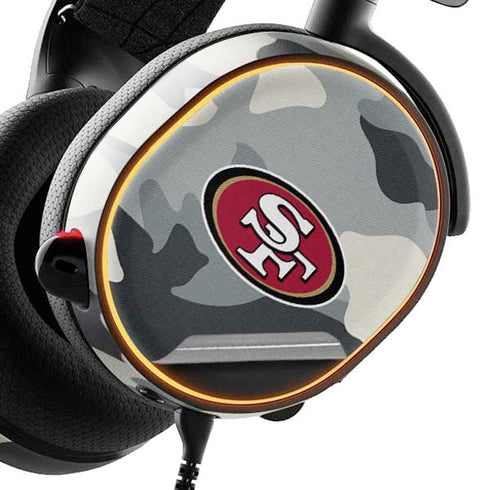 NFL San Francisco 49ers Camo SteelSeries Arctis 5 Skin