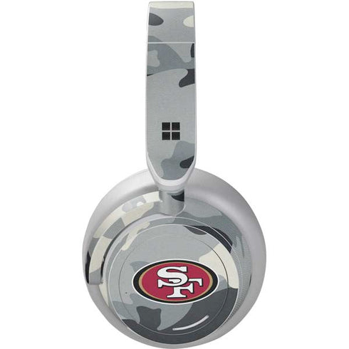 NFL San Francisco 49ers Camo Surface Headphones Skin