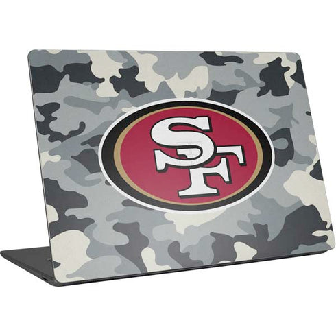 NFL San Francisco 49ers Camo Surface Laptop 4 15in Skin