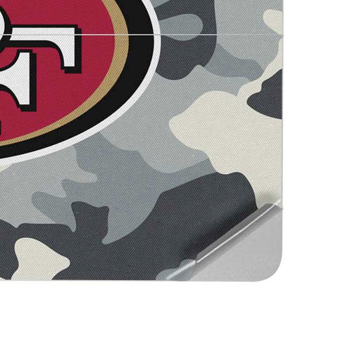 NFL San Francisco 49ers Camo Surface Laptop Studio Skin