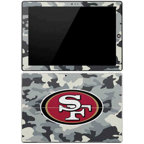 NFL San Francisco 49ers Camo Surface Pro 3 Skin