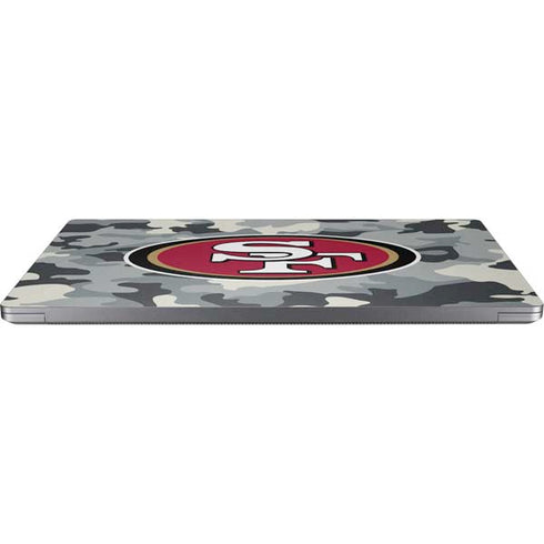 NFL San Francisco 49ers Camo Universal Laptop 11in (8.8 x 6.2in) Skin